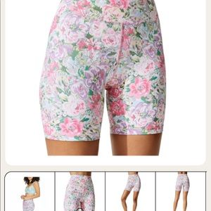 Beach riot floral bike shorts leggings